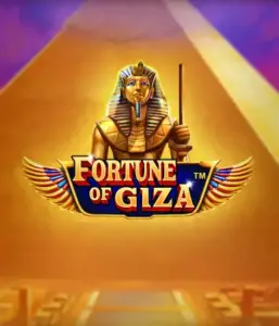 Step into the timeless world of the Fortune of Giza game by Pragmatic Play, featuring a noble depiction of a Pharaoh amid the iconic pyramid backdrop. This image portrays the richness of Egyptian culture, ideal for history buffs, providing a captivating adventure.